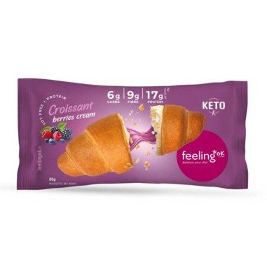 Feeling Ok - Croissant ripieno ai Frutti di Bosco - 65 g